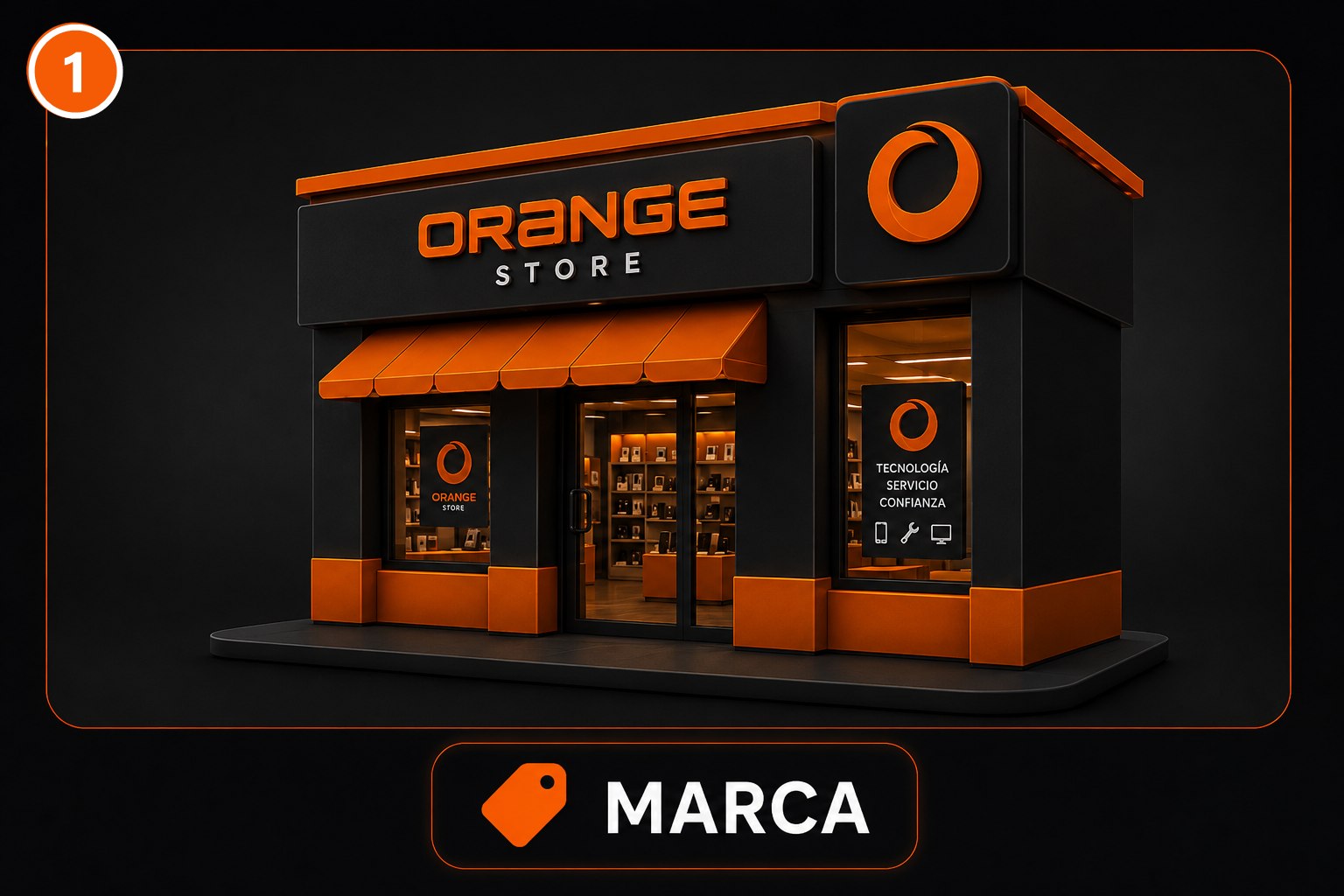 1. Marca: licencia de uso de la marca y toda su identidad visual