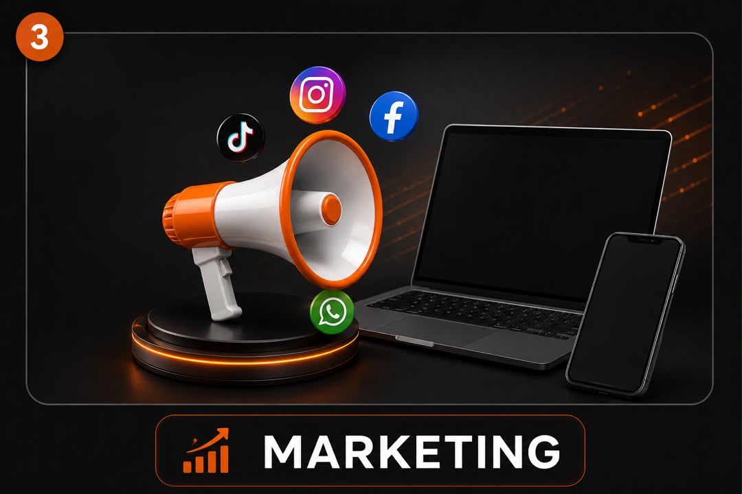 3. Marketing: publicidad y campañas activas para toda la red