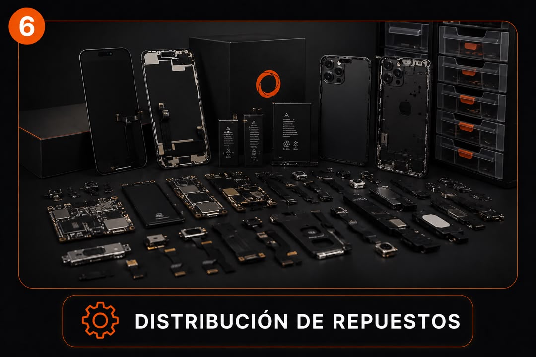 6. Distribución de repuestos: acceso a la red de repuestos al mayor