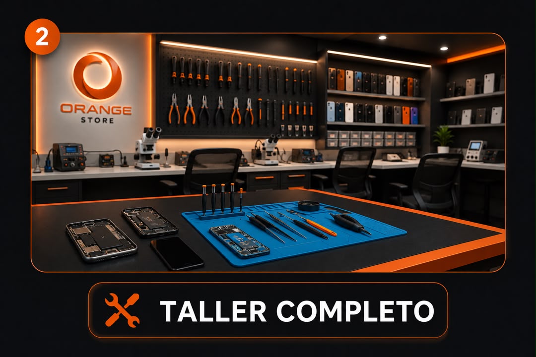 2. Taller completo: equipamiento y herramientas de microelectrónica