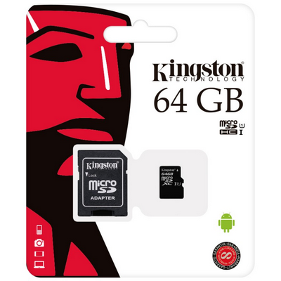 MEMORIA MICRO SD 64GB KINGSTON