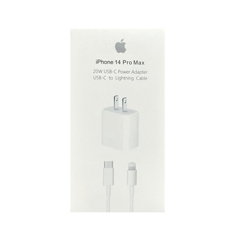 Cargador Carga Rápida 45w + Cable Para iPhone 14/ Pro/ Max